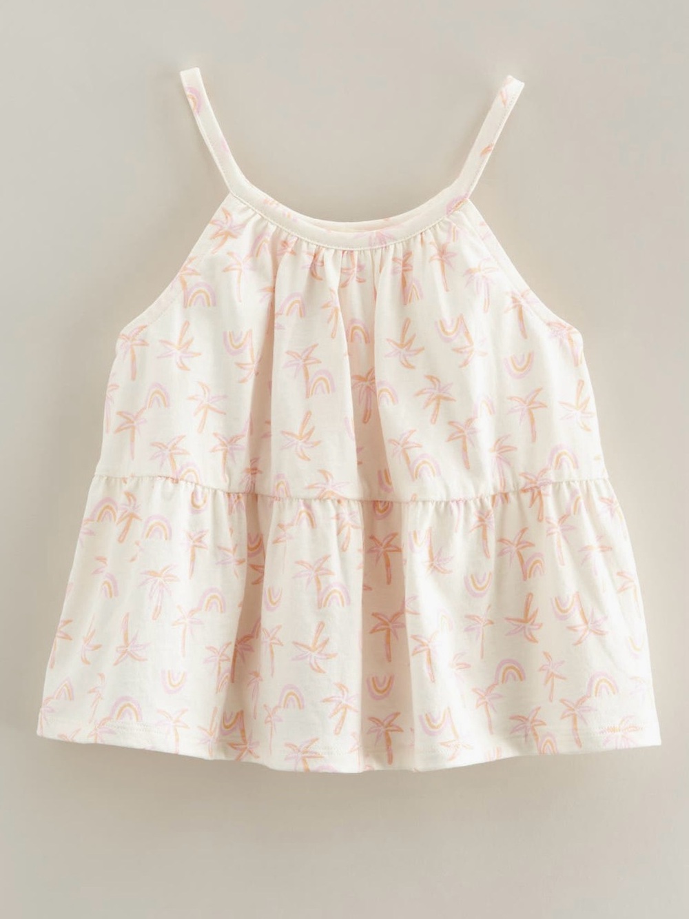 TUCKER + TATE Cotton Tiered Camisole